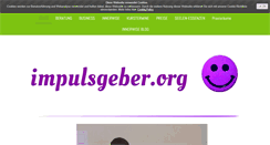 Desktop Screenshot of impulsgeber.org